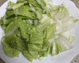サッポロ一番の残りスープで白菜のミルク煮作り方3写真
