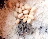 * 焙じ茶薫る 福豆ごはん *作り方2写真