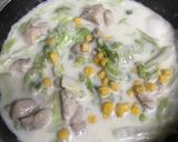 サッポロ一番の残りスープで白菜のミルク煮作り方7写真
