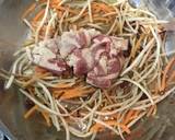 包丁を使わない牛肉と舞茸の金平炒め作り方23写真