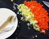 鶏ひき肉と豆腐のヘルシー巾着煮♪作り方1写真