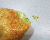 鶏ひき肉と豆腐のヘルシー巾着煮♪作り方4写真