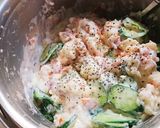 簡単*洋食屋風~春色ポテトサラダ~作り方6写真