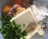 ピーマン入り豆腐豚つくね作り方1写真