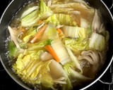 超簡単！具だくさん白菜のはるさめスープ♪作り方3写真