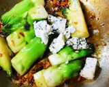 酒盗とブルーチーズで蕾菜のソテー作り方7写真