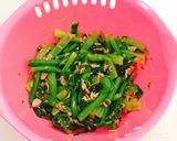 レンジで簡単！小松菜のツナマスタード和え作り方4写真