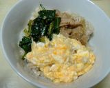 チーズたまご三色丼 with 深谷ネギ作り方7写真