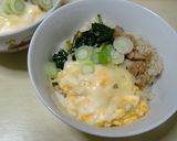チーズたまご三色丼 with 深谷ネギ作り方9写真