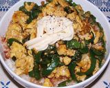 ピーマン玉子丼☆スパイシー鰹醤油味作り方6写真