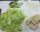 グリル春野菜としらすのパスタ作り方1写真