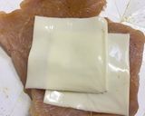 鶏むね肉ハムカレーチーズ味作り方3写真