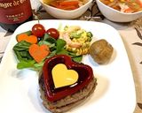 ハートのハンバーグ作り方8写真