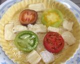 熱々とろーり♪トマトタルト作り方4写真