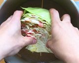 たっぷりキャベツのミルフィーユ風作り方4写真
