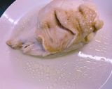 ブロッコリースプラウトと鶏むねの棒々鶏風作り方1写真