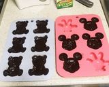 型抜きチョコレート作り方2写真