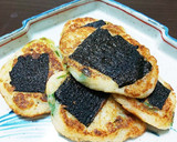 簡単❗️ふんわり長芋ネギとろろの磯辺焼き作り方5写真