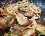 鮭とれんこんのコクうま！香味味噌炒め作り方5写真