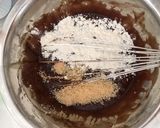 サラダ油で周りサクサクベリーチョコケーキ作り方5写真
