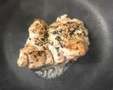 簡単フライパンでバジルチーズチキン♡作り方6写真