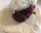 キューブ型♡あんこ餅パン作り方4写真
