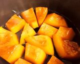 ご飯が進む味！簡単かぼちゃの煮物作り方3写真