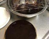 ラズベリーとチョコムースのホールケーキ作り方20写真