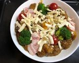 ランチにも♪2日目は焼きカレードリア作り方3写真