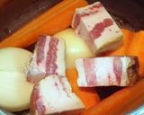 ベーコンのブロックで簡単！冬野菜のポトフ作り方1写真
