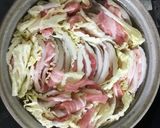 白菜と豚肉のミルフィーユwith トロロ作り方1写真