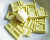 手土産に♪抹茶マーブルレアチーズケーキ作り方1写真