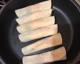 ウィンナーと大葉のチーズ焼き作り方4写真