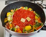食べる♪かぼちゃが入ったミネストローネ作り方5写真