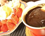 定番☆簡単☆チョコレートフォンデュ作り方4写真