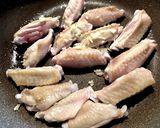鶏スペアリブの大蒜醤油炒め作り方1写真