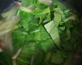 チンゲン菜のおかずスープ作り方5写真
