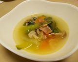 チンゲン菜のおかずスープ作り方6写真