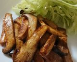 えりんぎの焼きそばソース炒め☆簡単お弁当作り方2写真