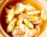 鶏ネギ塩うどん作り方3写真