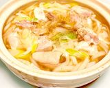 鶏ネギ塩うどん作り方5写真