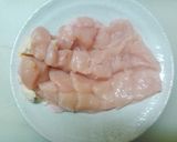 湯通しからの鉄製フライパンでつくる酢鶏作り方1写真