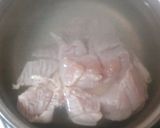 湯通しからの鉄製フライパンでつくる酢鶏作り方2写真
