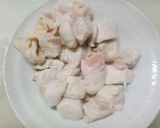 湯通しからの鉄製フライパンでつくる酢鶏作り方3写真