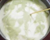手土産に♪抹茶マーブルレアチーズケーキ作り方11写真