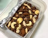 【簡単量産】混ぜるだけ！ナッツチョコバー作り方5写真