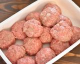 肉だんごの甘酢あん【冷凍・作り置き】作り方1写真