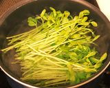 簡単シンプル豆苗のおひたし作り方3写真