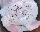 ずぼら飯♡絶品☆ベーコンエッグごはん作り方5写真