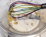 米粉と大豆粉のバナナ蒸しパン作り方3写真